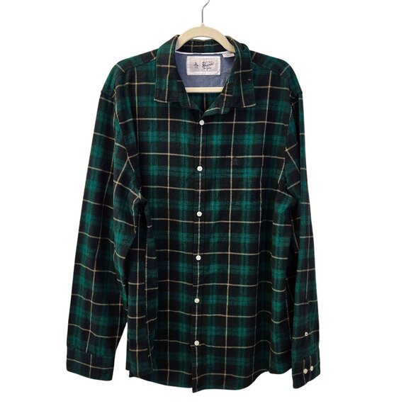 Original Penguin Plaid Button Down Shirt Size XXL - Picture 1 of 6
